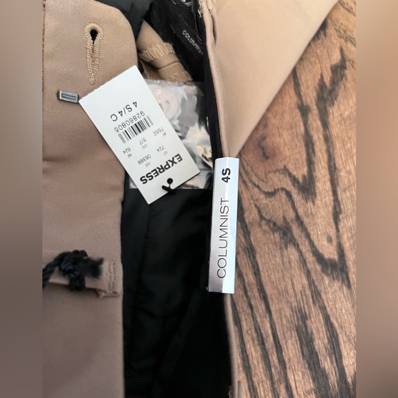 NWT Express Columist Double Weave Barely Boot Turn Heads Make Headlines Pants ! - Picture 4 of 11